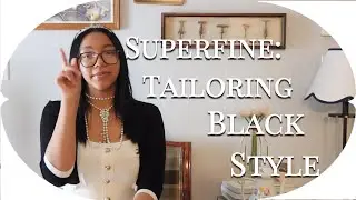 Superfine Tailoring Black Style