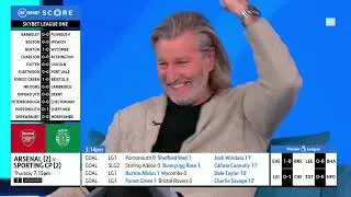 Robbie Savage's unspeakable reaction to his son's first goal for the senior team hit the broadcast