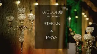 STEBINN & PRIYA | Wedding Ceremony | Live Streaming