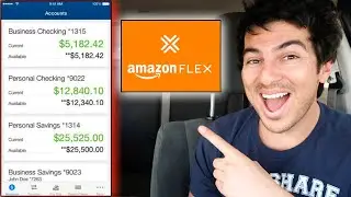 REAL EARNINGS From Driving For Amazon Flex! (Is The Pay Worth It?)