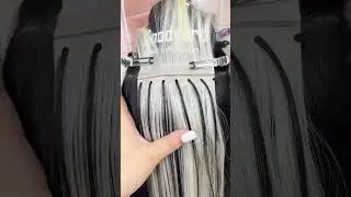 Butterfly weft hair extensions