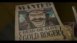 One Piece Live Action: Gold Roger Bounty Poster (Netflix)