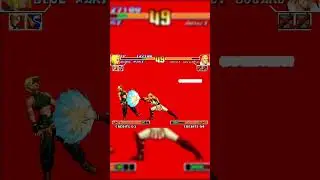 KOF '97: Mary vs Andy #kof97 #shorts #kofshorts #kof