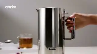 Bouilloire inox Aarke Kettle : Pr&eacute;sentation vid&eacute;o