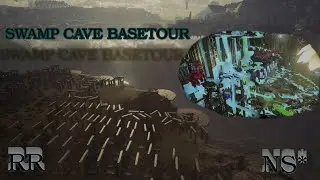 ARK Small Tribe || Swamp Cave Fjordur Base Tour