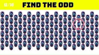 🧠 Find the Odd One Out | Can You Spot It?