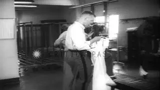 Colin Kelly III, son of America's First Combat Hero of WW2, enters the United Sta...HD Stock Footage