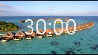 30 Minute Timer with Relaxing Music: Beach Theme