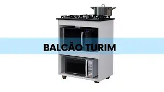 MONTAGEM DO BALCÃO TURIM KAIKI MÓVEIS