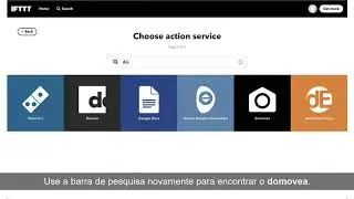 26  Criar um automatismo no IFTTT com domovea