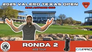 2025 Valero Texas Open - Simulator Golf Tour: Ronda 2 | Preparación Masters | Golf Simulator Español