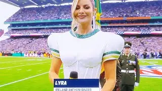 LYRA: IRELAND NATIONAL ANTHEM (FULL PERFORMANCE) MINNESOTA VIKINGS VS. PITTSBURGH STEELERS: NFL: SEP