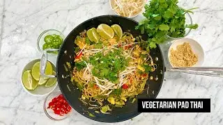 Vegetarian Pad Thai (Better Than Takeout + Veggie-Packed!)