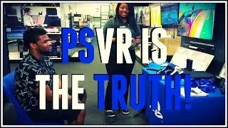 Trying Playstation VR For The First Time! [Live Demo & Reactions] #PSVR