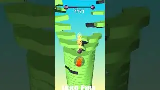 NOOB vs PRO vs HACKER - Stack Ball 3D - Gameplay - MAX LEVEL in Stack Ball | Spiral Roll - Ikko Fire