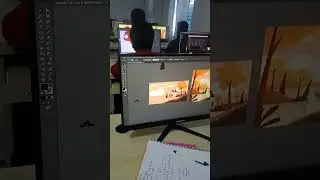 Class Time Landscape Design Student Work #tigrap #banglatutorial #adobeillustrator