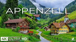 Appenzell, Switzerland 4K 🇨🇭 | Storybook Alpine Village, Rolling Hills & Timeless Charm