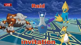 🔴Live Shadow latios ,Heatran ,Ampharos & Manectric raid invitation by  #raj4t5   in  #pokemon go