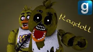 Gmod FNAF | Scrap Chica Custom Ragdoll