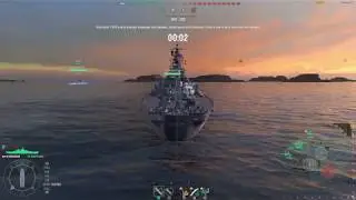 USS Missouri 5 frags 200.000 hp damage