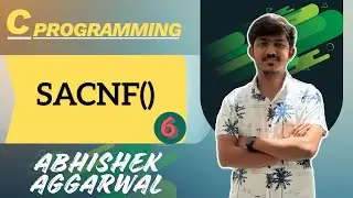 scanf | C Programming | Abhishek Aggarwal