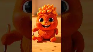 Adorable Cheetos Monster Munching Itself! 🧀👶#Shorts #YouTubeShorts