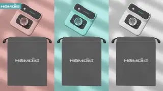 HOMDIS Travel Humidifier, Portable Small Humidifier for Plants, Bedroom, Office, Hotel or Car