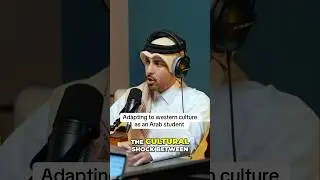 Adapting to western culture as an Arab student #shorts #podcast #fyp #explore