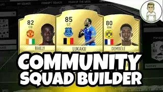 COMMUNITY SQUAD BUILDER #03 ft. 50K HYBRID, TOURE BR&Uuml;DER UND 25K BPL SQUAD - FIFA 17 ULTIMATE TEAM