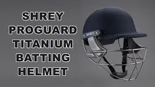 Shrey ProGuard Titanium Cricket Helmet with custom logo Review