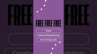 FREE 5-Day Online Creative Writing Workshop for Kids | Build Stories, Characters & Plots!