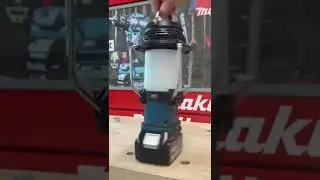💡Testing a camping light that also bumps your favorite tunes. 🎵 #makita #worklight #radio #tools