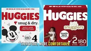 Huggies Snug And Dry vs Little Snugglers - Which is Better? (Don't BUY until you watch this!)
