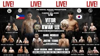 LIVE: Kumong Bol-anon VIII (Philippines vs. South Korea)