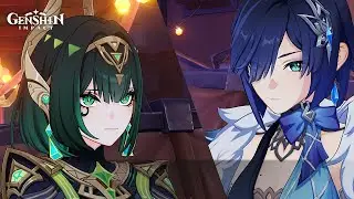Two Intel Agents Meet In A Bar | Nefer & Yelan Traveler's Anecdotes Dialogue | Genshin Impact 6.3