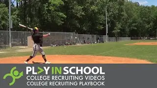 Greg Bello   Hitting - 5 Star Fayetteville - Filmed May 2020 - www.PlayInSchool.com