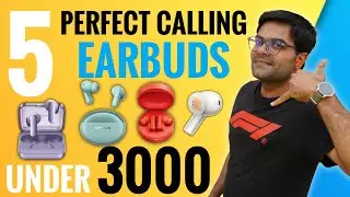 Top 5 Calling Earbuds Under 3000 in 2025 (Calling Test) 📞⚡ 5 Best Earbuds Under 3000 ⚡⚡