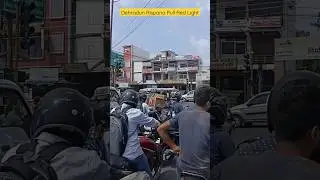 Rispana Pull Traffic Light  #dehradun #viral #shorts #reels  #trip #reaction #vlogger #traffic