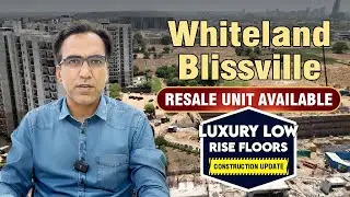 Resale Unit available| Whiteland Blissville | SPR Road | Luxury Low Rise floors| Near DLF Privana