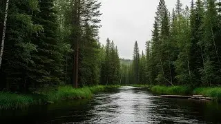 Serene Flowing River 🌿 Gentle Natural Ambience for Sleep, Focus, and Relaxation #1755