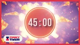 45 Minute Pizza Bomb Countdown Timer with Music