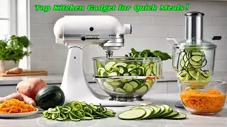 🥗 3 Quick & Healthy Recipes Using the KitchenAid Spiralizer Plus!