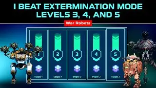 24 Oct 2025 | I Beat Extermination Mode Levels 3, 4, and 5 | War Robots: Hunting Grounds Madness!