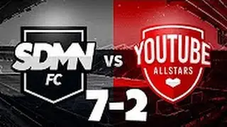 Sidemen FC VS Youtube Allstars 7-2 All Goals and Highlights (Charity Match) HD