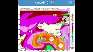 Venti di tempesta domani in Sicilia con raffiche di fortunale sul Canale di Sicilia.
