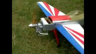 31cc 4-Stroke Grass Weeder Converted to R/C Engine