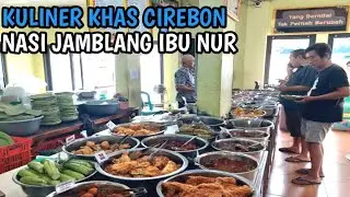 Kuliner Kota Cirebon Nasi Jamblang Ibu Nur #kuliner #cirebon 