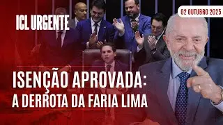 ICL URGENTE  - 02/10/25 - LULA TEM VIT&Oacute;RIA DECISIVA: POBRES FICAM LIVRES DO IR E RICOS PAGAM A CONTA