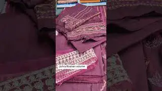 Johra Luxury Embroidered Collection price 6400 for order what's app 03325689395 #binsaeed #foryou