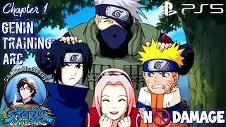 Chapter 1: Genin Training | NO DAMAGE | NO ITEMS | S-RANK [4K 60FPS] NARUTO STORM CONNECTIONS